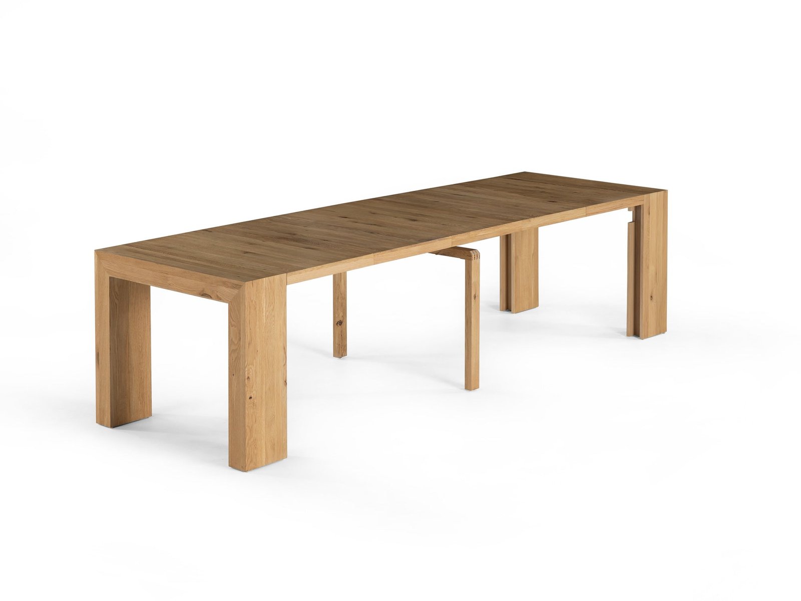 Extendable Solid Wood Dining Table